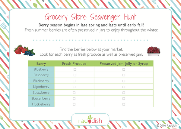 Grocery Games -- Summer Berries