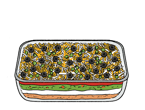 7 Layer Dip