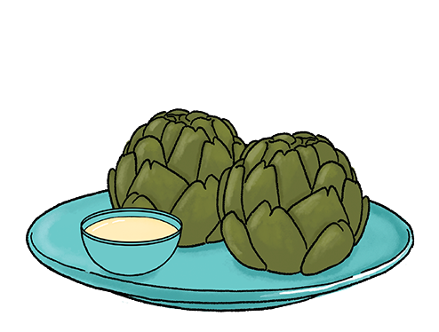 Artichokes with Lemon Aioli
