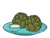 Artichokes with Lemon Aioli