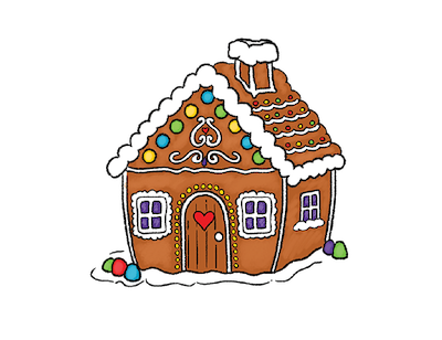 Gingerbread House Templates