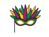 Mardi Gras Mask