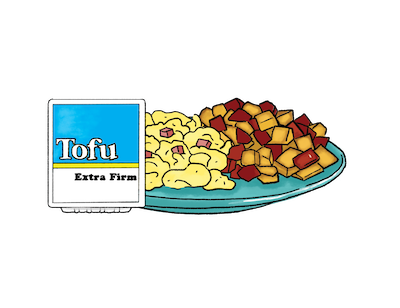 Country Western Tofu Scramble