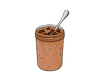 Chocolate Banana Overnight Oatmeal