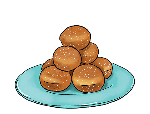 Cinnamon Donut Holes
