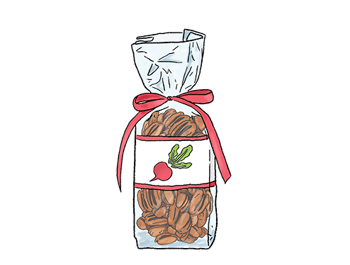Cinnamon Orange Candied Pecans