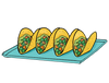 Crunchy Pea Tacos