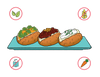 Dietary Modifications for Baked Potato Bar