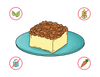 Dietary Modifications for Crumb Coffee Cake