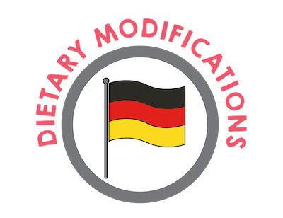 Dietary Modifications for German Fest