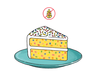 Extra Recipe: Gluten Free Confetti Cake