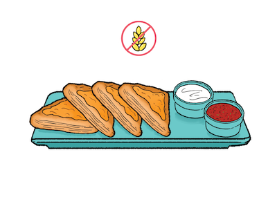 Dietary Modifications for Gluten-Free Taco Triangles