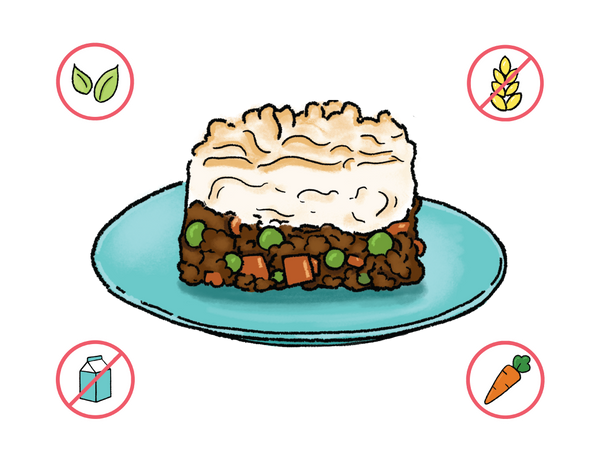 Dietary Modifications for Irish Cottage Pie