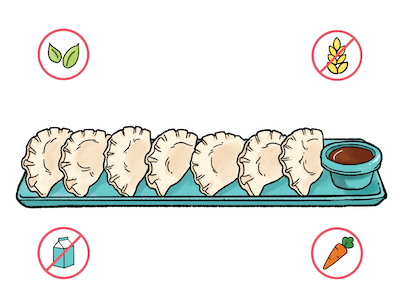 Dietary Modifications for Korean Mandu Dumplings
