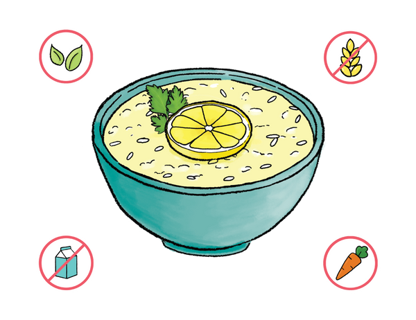 Dietary Modifications for Lemon Rice Soup