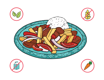 Dietary Modifications for Peruvian Lomo Saltado