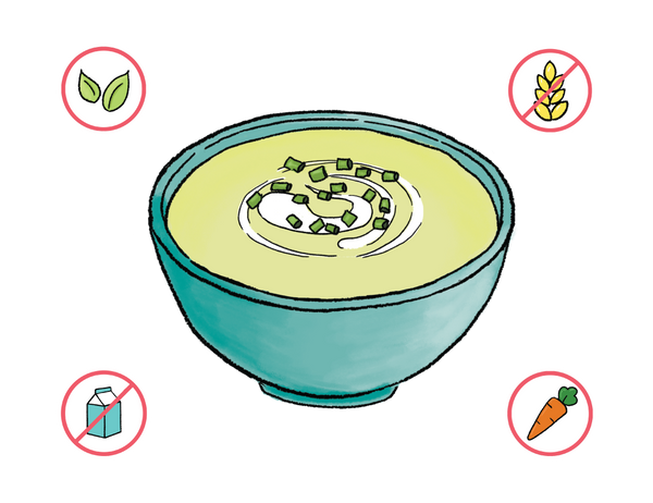 Dietary Modifications for Lucky Leek and Potato Soup