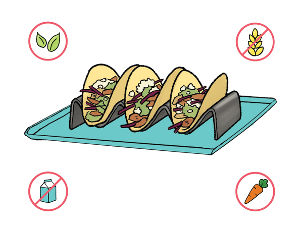 Dietary Modifications for Mexican Street Tacos