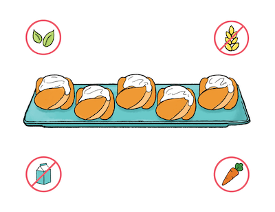 Dietary Modifications for Orange Blossom Tea Cakes