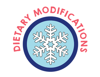 Dietary Modifications for Snowed Inn