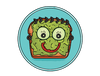 Frankenstein Avocado Toast