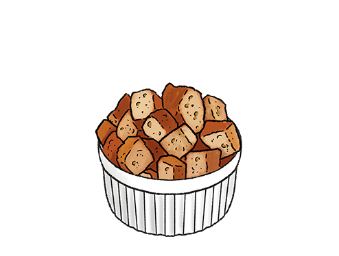 Garlic Croutons