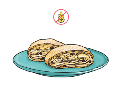 Dietary Modifications for Gluten-Free Apple Strudel