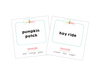 Harvest Party Game Cards
