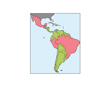 Latin America Map