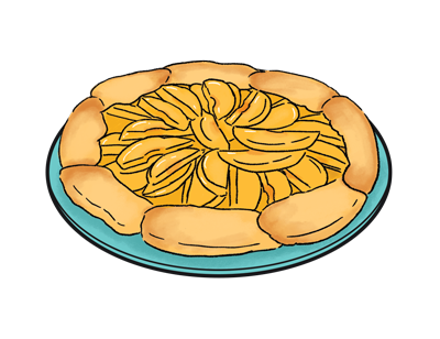 Peach Galette