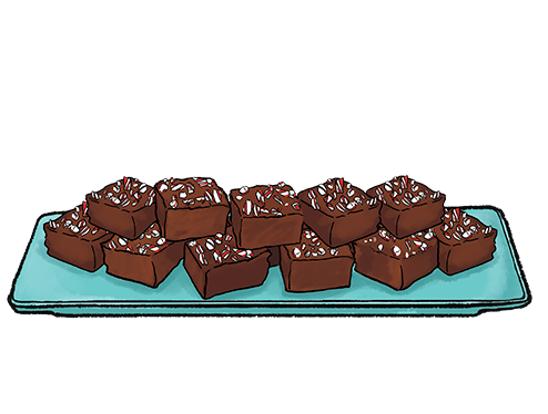 Peppermint Fudge
