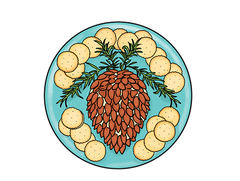 Pinecone Cheeseball