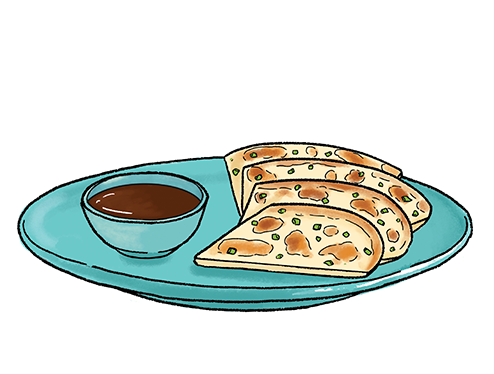 Korean Scallion Pancakes