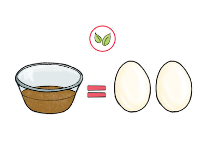 2 Flax Eggs (Vegan)