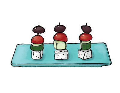 Greek Salad Bites