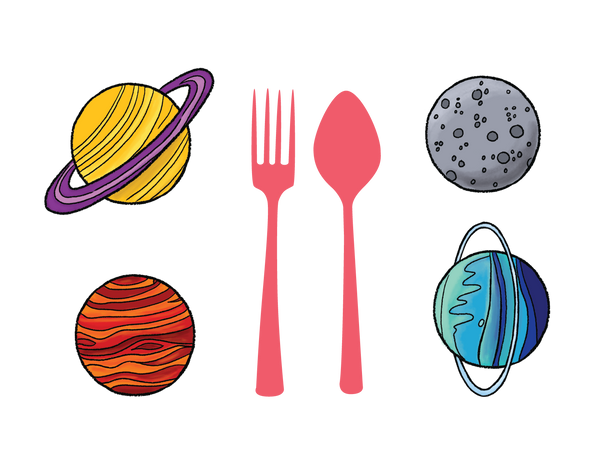 Edible Solar System