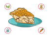 Dietary Modifications for Apple Crumb Pie