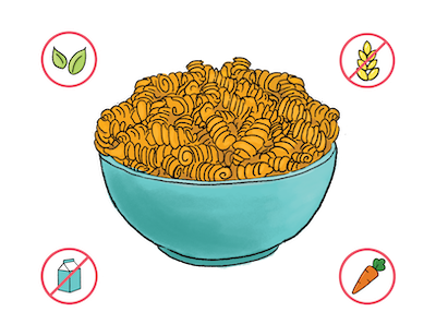 Dietary Modifications for Butternut Squash Mac & Cheese