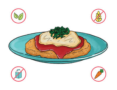 Dietary Modifications for Chicken Parmesan