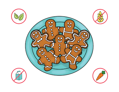 Dietary Modifications for Gingerbread Cookies
