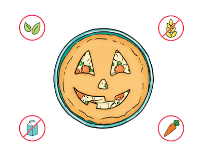 Dietary Modifications for Jack-o'-Pot Pie