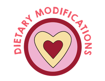 Dietary Substitutions for Made with Love