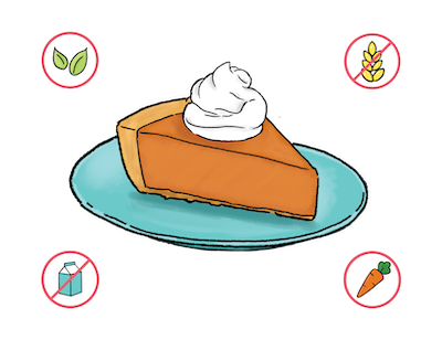 Dietary Modifications for Maple Pumpkin Pie