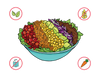 Dietary Modifications for Rainbow Taco Salad