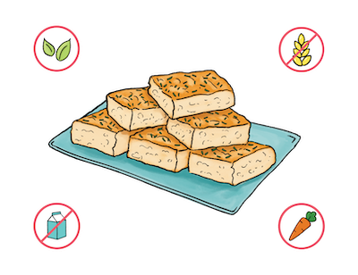 Dietary Modifications for Rosemary Focaccia