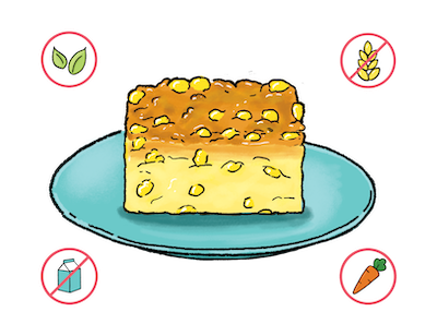 Dietary Modifications for Savory Corn Pudding