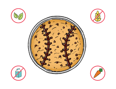 Dietary Modifications for Sporty Cookie Cake
