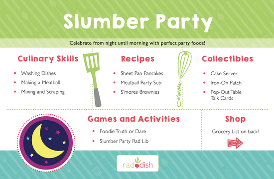 Slumber Party Cooking Kit
