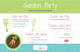Garden Party Cooking Kit: Eat the Rainbow