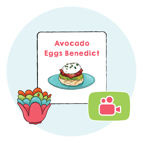 Avocado Eggs Benedict Kit